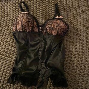 y2k victoria’s secret corset top
